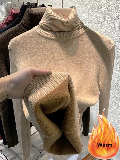 Zayla - Turtleneck Sweater for Women