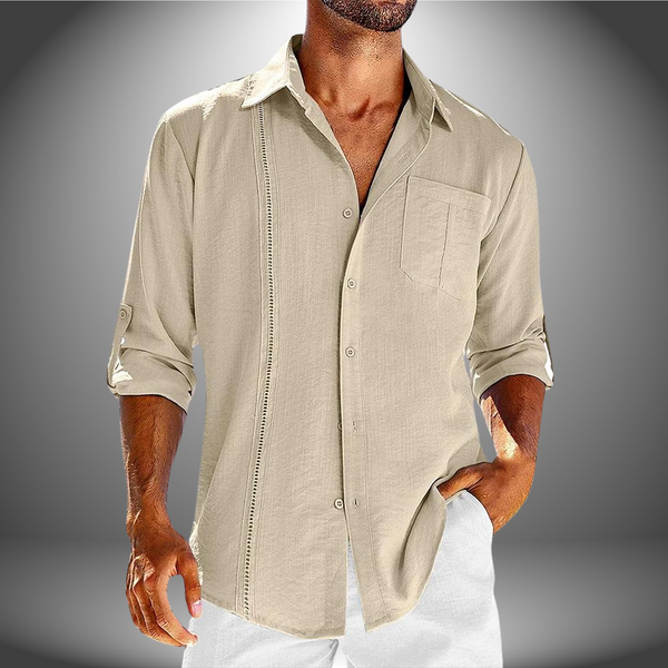 Melvin - Elegant Men's V-Neck Tops