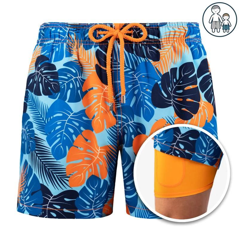 Forest - Aqua Swim Shorts for Men