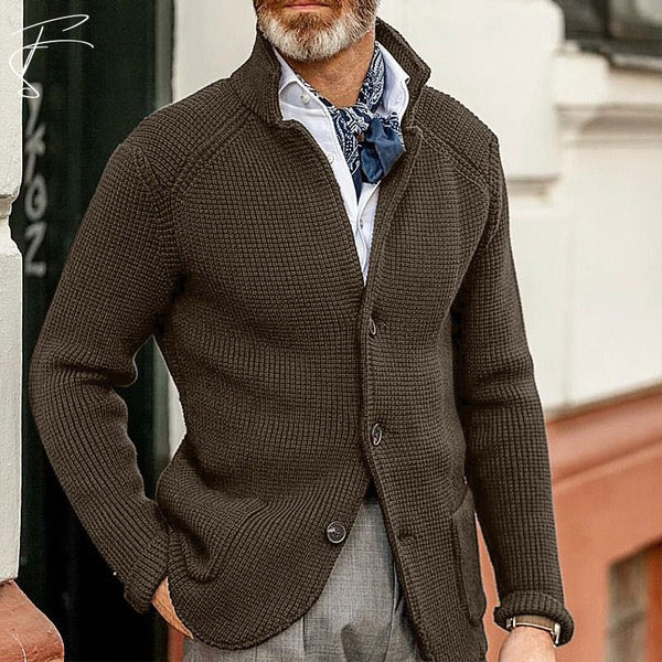 Chadwick - Textured Cardigan for Men