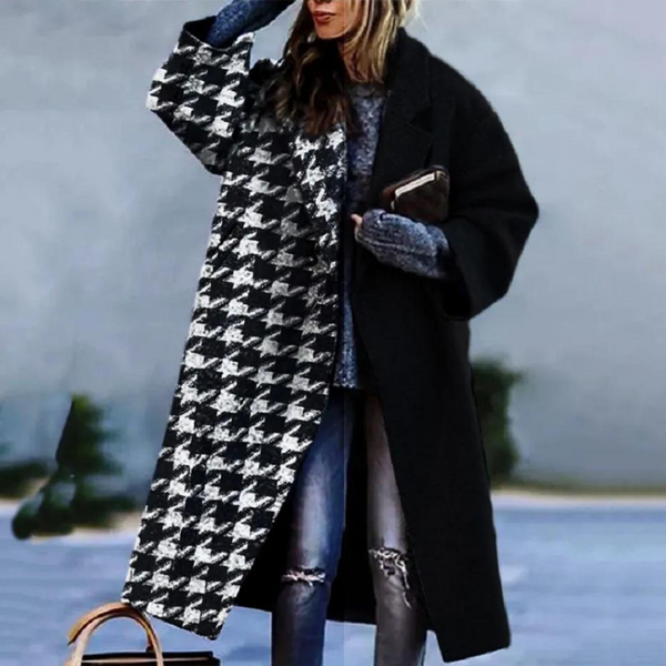 Lana - Chic Long Coat with Designer Flair