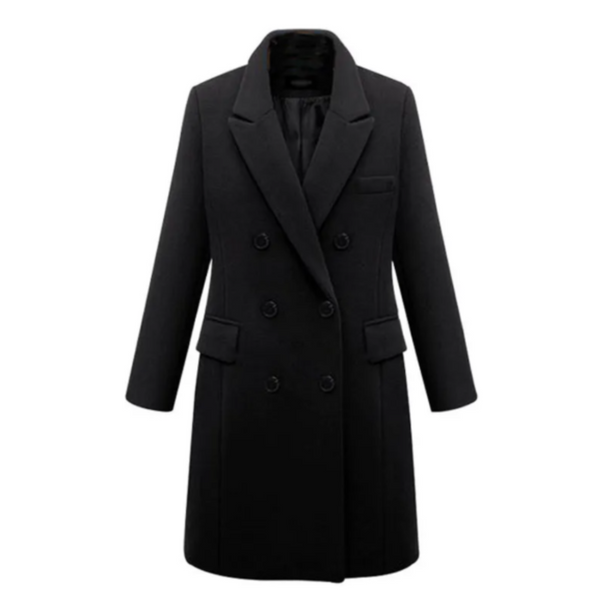 Erich - Long Coat for Women - Chic & Cozy