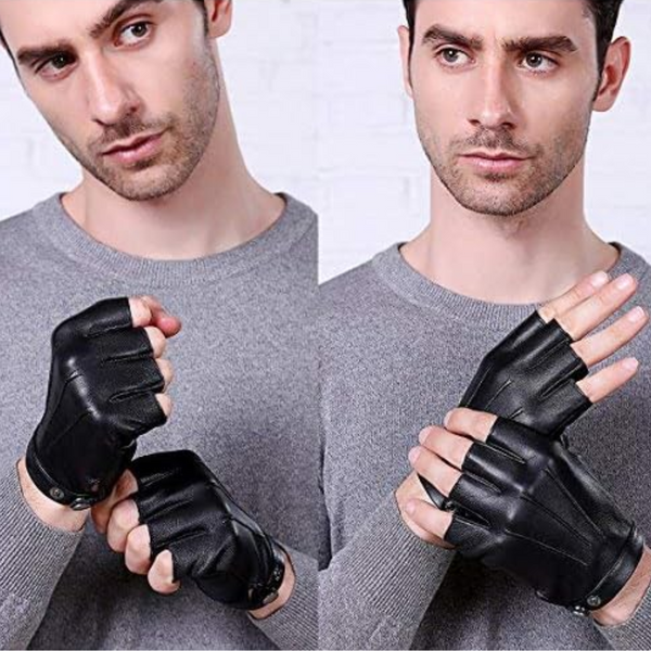 Edwin – Fingerless Gloves for Men – Breathable & Versatile