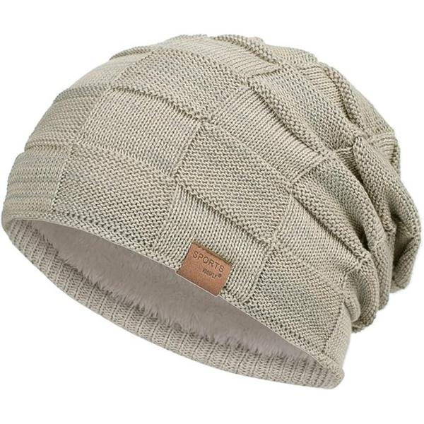 Jordan - Slouchy Knitted Beanie - Laid-Back & Insulated