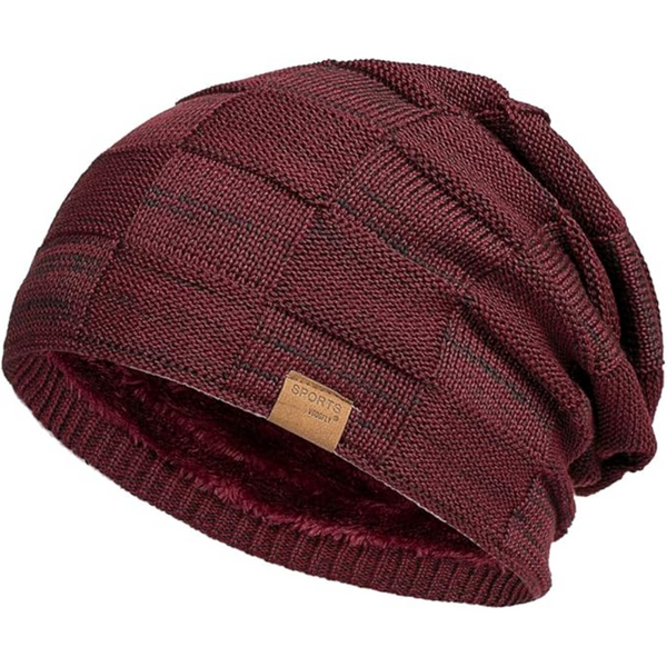 Jordan - Slouchy Knitted Beanie - Laid-Back & Insulated