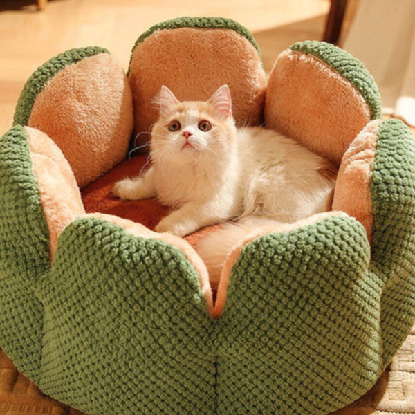 Daisy - Flower-Shaped Pet Bed – Soft, Cozy & Perfect for Pet Naps