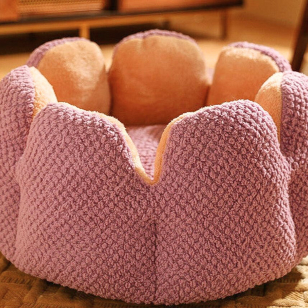 Daisy - Flower-Shaped Pet Bed – Soft, Cozy & Perfect for Pet Naps