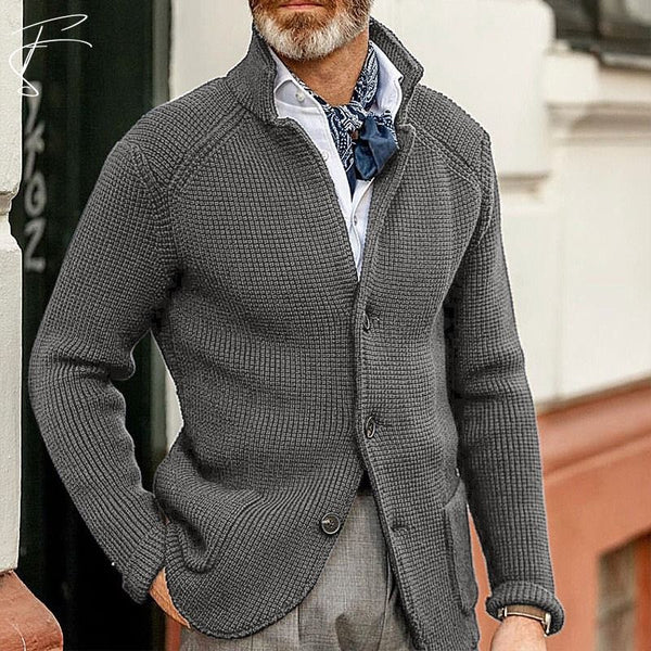 Chadwick - Textured Cardigan for Men