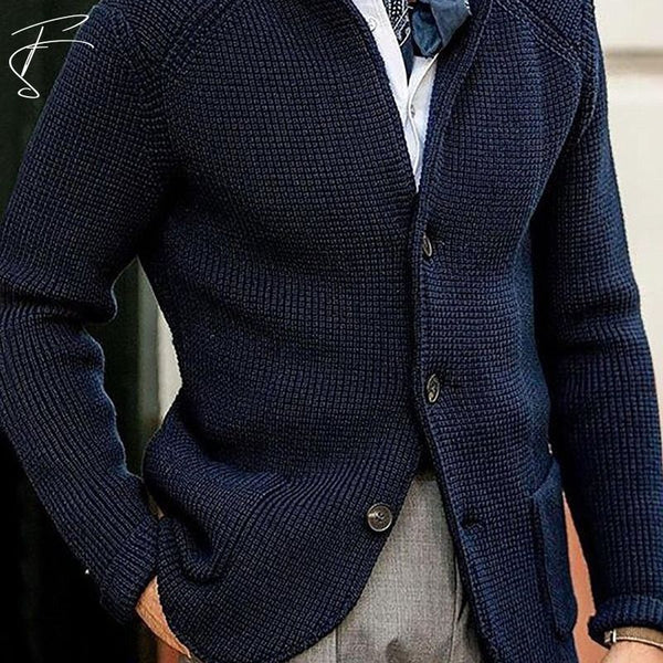 Chadwick - Textured Cardigan for Men