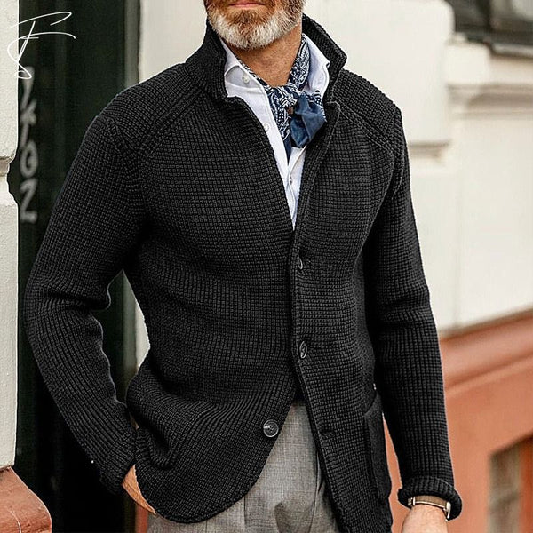 Chadwick - Textured Cardigan for Men