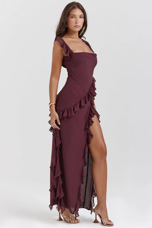 Linley - Sleeveless Slit Maxi Dress