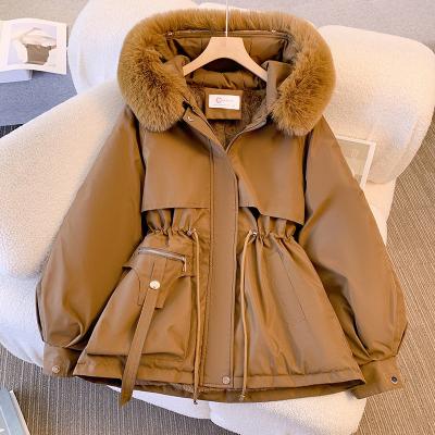 Nerissa - Elegant Winter Coat with Fur