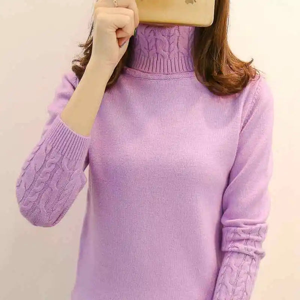 Kelsy - Warm Turtleneck Sweater