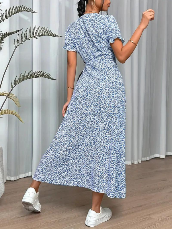 Raelynn - Elegant Casual Wrap Maxi Dress