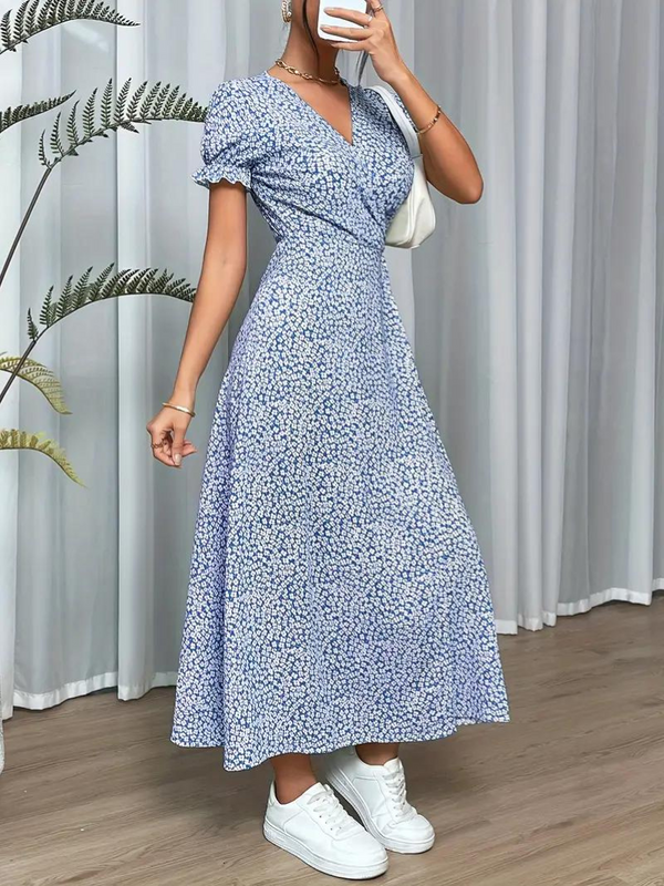 Raelynn - Elegant Casual Wrap Maxi Dress