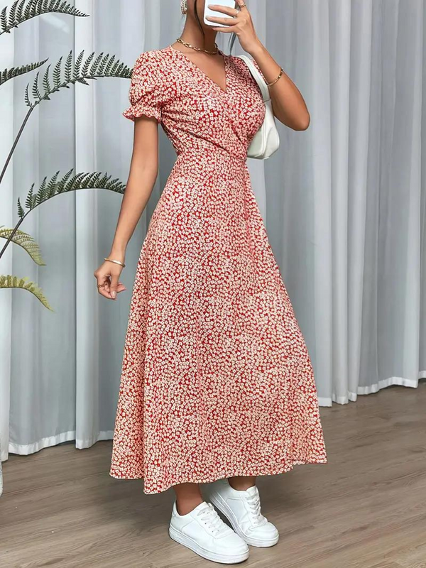 Raelynn - Elegant Casual Wrap Maxi Dress