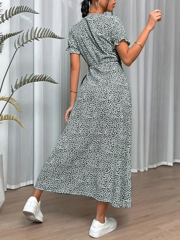 Raelynn - Elegant Casual Wrap Maxi Dress