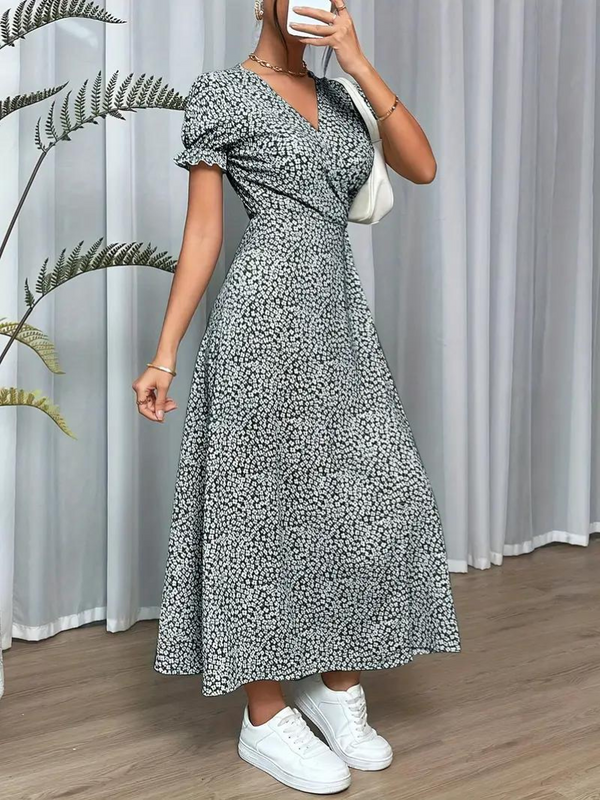 Raelynn - Elegant Casual Wrap Maxi Dress