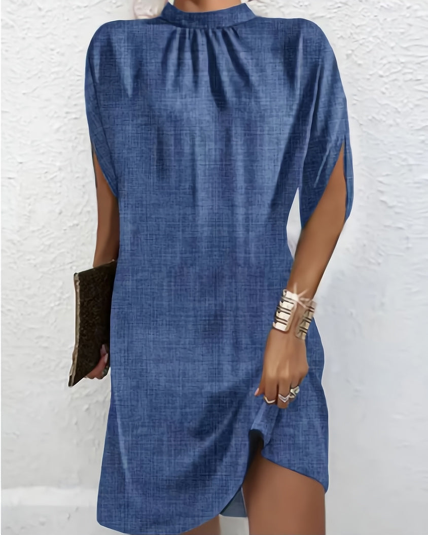 Hacinta - Loose Bat Sleeve Dress