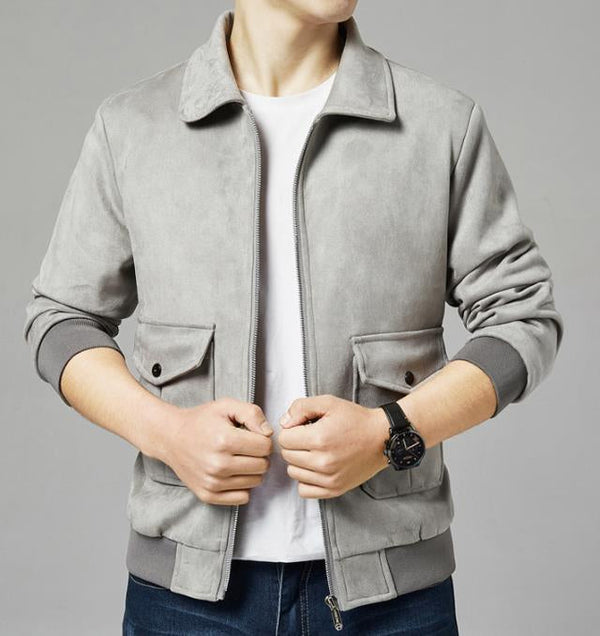 Maximilian - Suede Jacket for Men