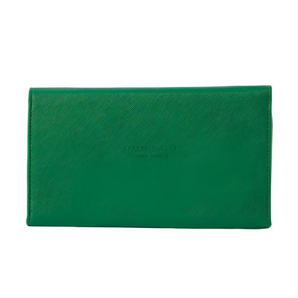 Kenaf - Green Travel Wallet Passport Holder