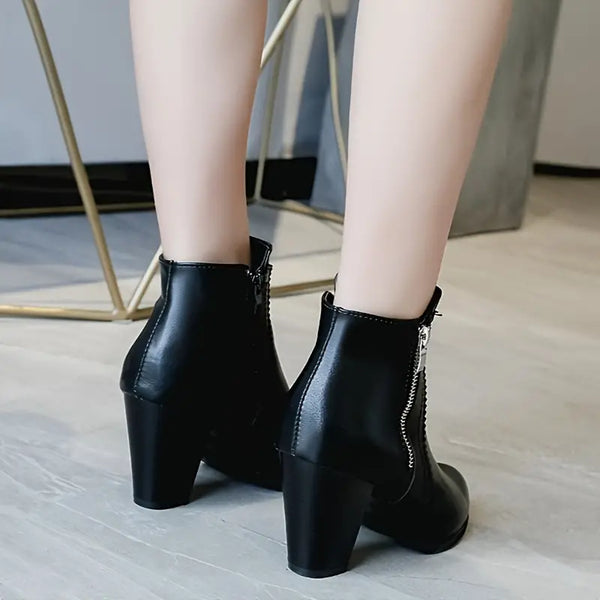 Martha - Elegant Heeled Women's Boots