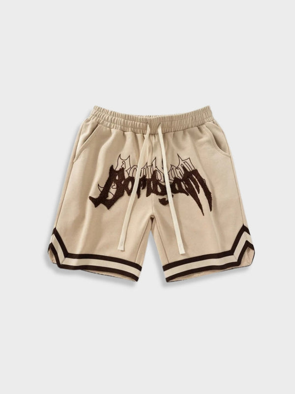 Caden - Embroided Streetwear Shorts