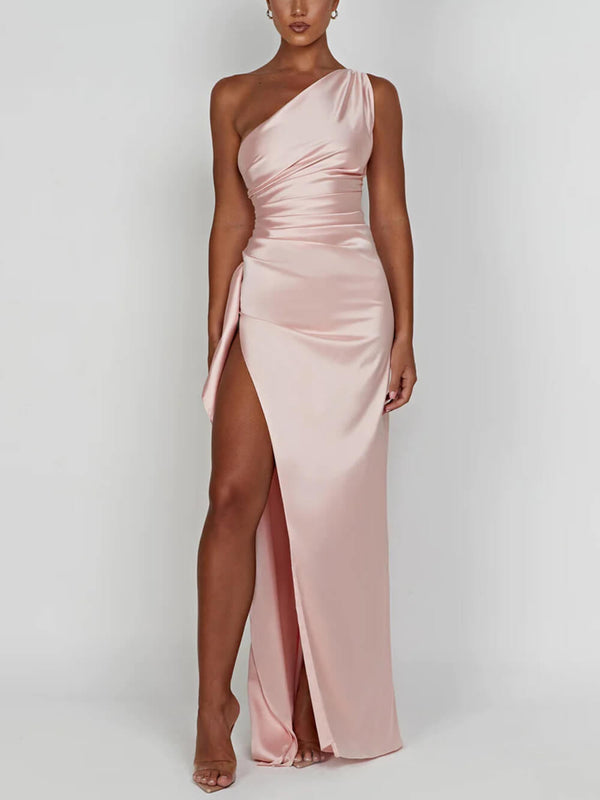 Doris - Formal Party Slit Dress