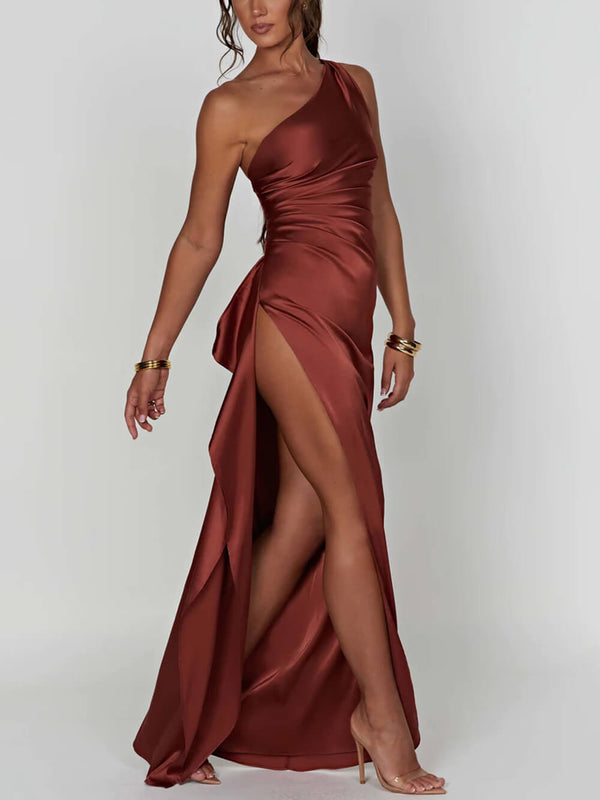 Doris - Formal Party Slit Dress