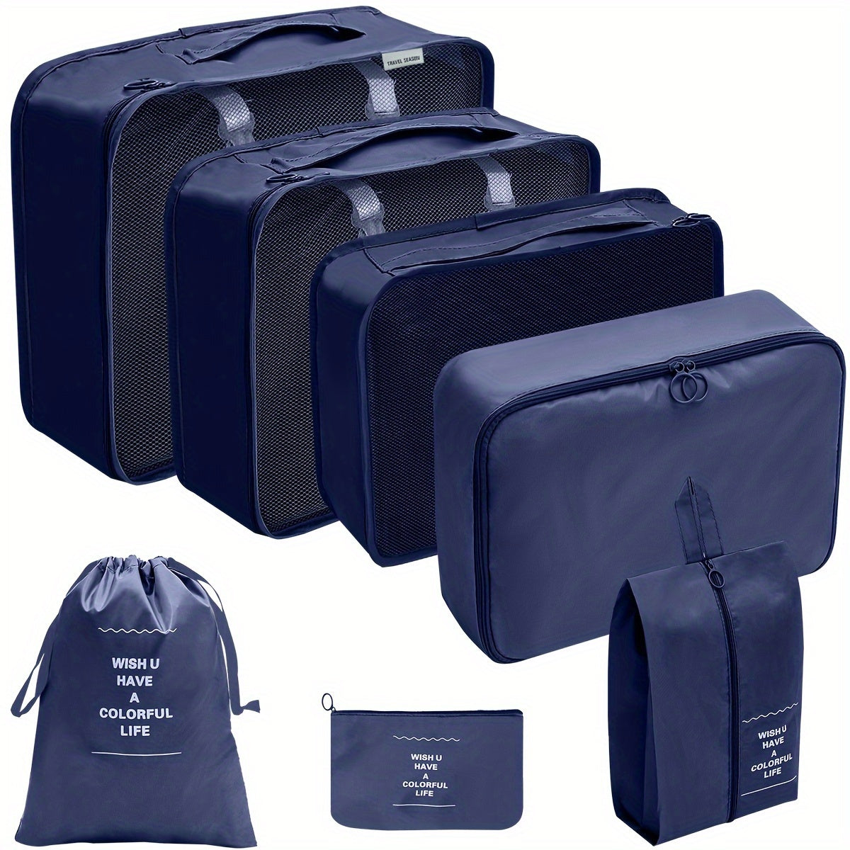 Saver - Travel Packing Cubes Set (7 Pieces)