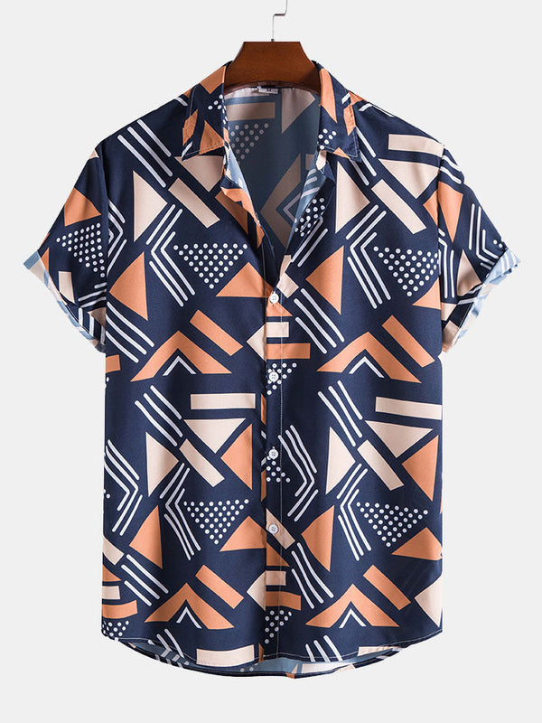 Mattia - Print Summer Set - Shirt & Shorts