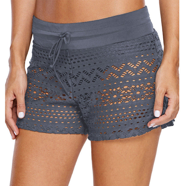 Daniella - Women's Swimming Lace Shorts