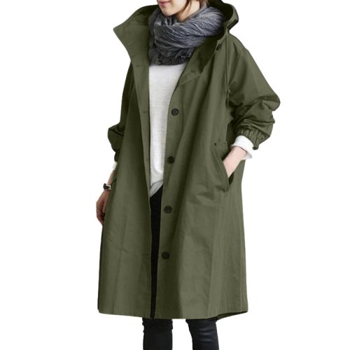 Yelena - Stylish Windbreaker Trenchcoat