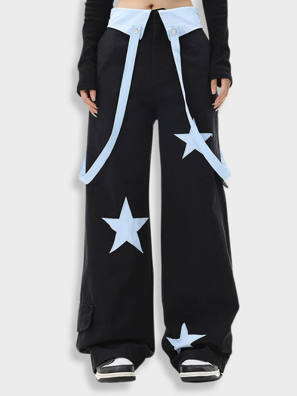 Aspen - Starry Straight Leg Pants