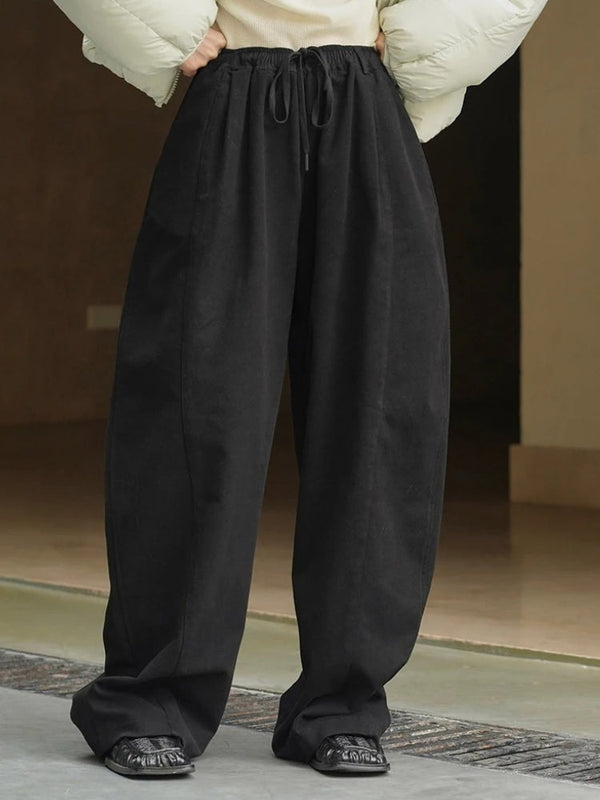 Ruth - Drawstring Wide Leg Pants