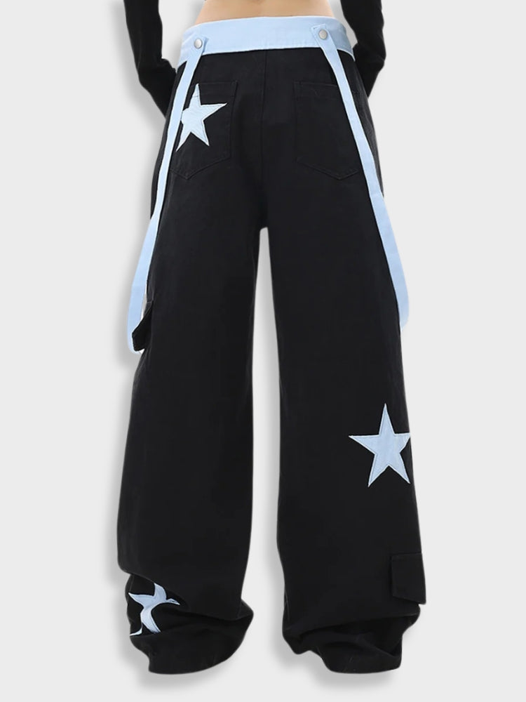 Aspen - Starry Straight Leg Pants