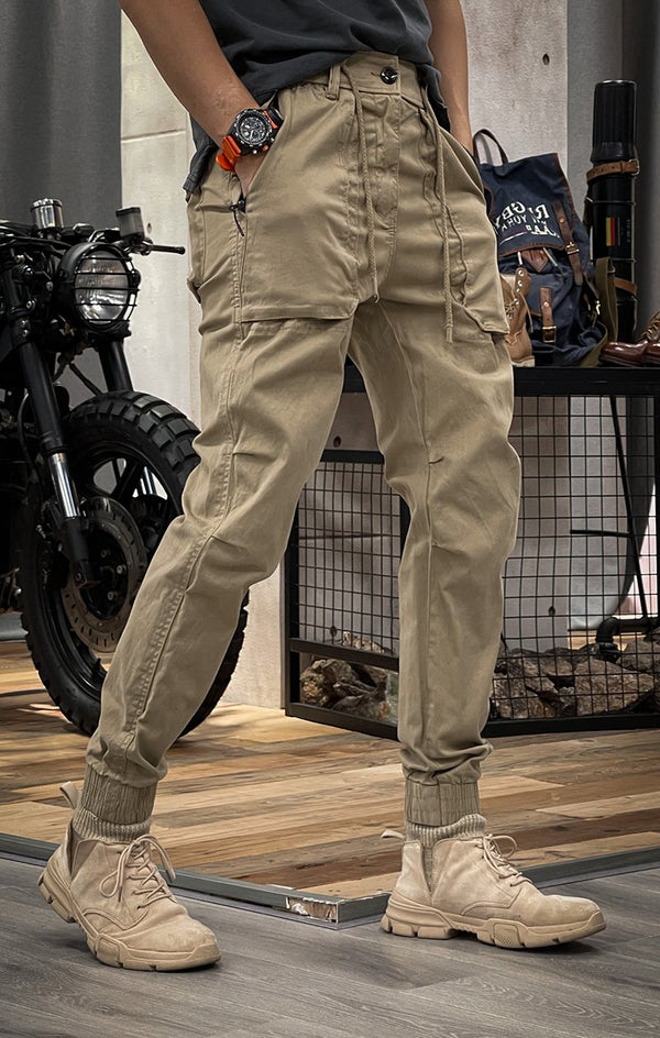 Winston - Urban Black Cargo Pants