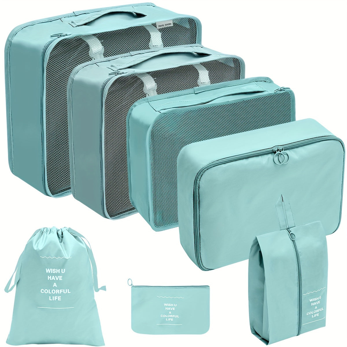 Saver - Travel Packing Cubes Set (7 Pieces)