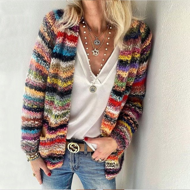 Chloe - Multicolour Cardigan