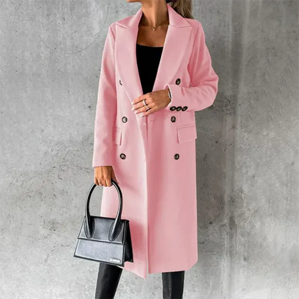 Queenie - Women's Warm Trench Coat