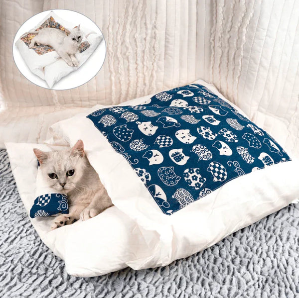 Ruby - Cozy Cat Sleeping Bag – Warm, Soft & Perfect for Curling Up