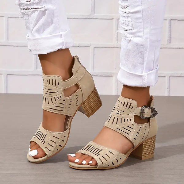 Jovely -  Trendy Thick Heel Sandals