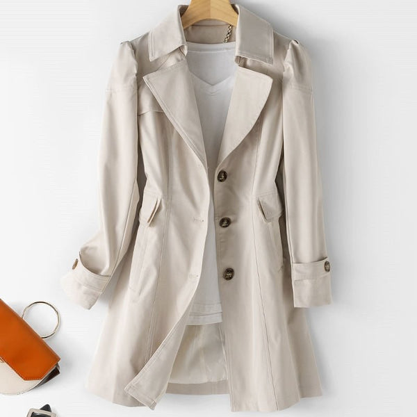 Amelina - Elegant Trench Coat