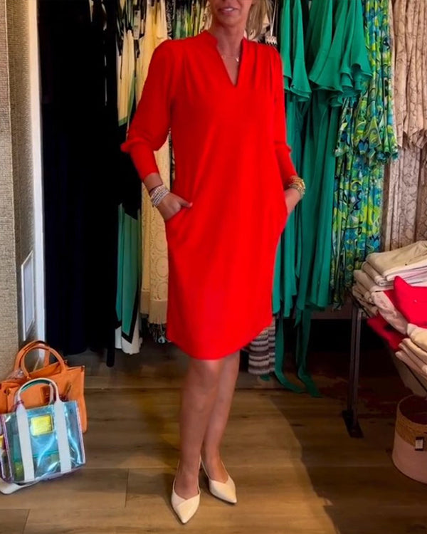 Clarita - Long-Sleeve Dress