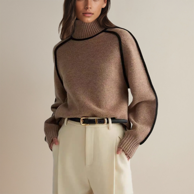 Adelynn - Comfy Turtleneck Pullover