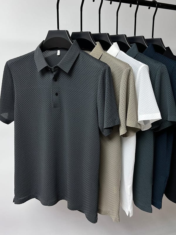 Primo - Mesh Polo Shirt for Men