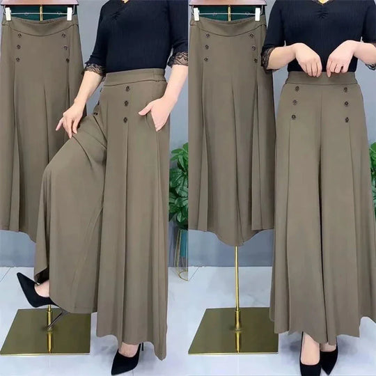 Yzza - Elegant Wide leg pants