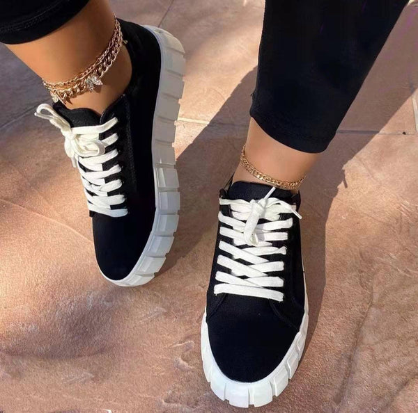 Carleigh - Trendy Comfy Sneakers