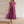 Gaia -  V-Neck Pleated Formal Dress