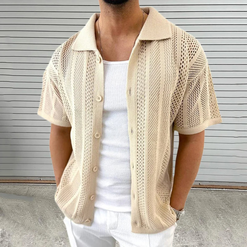 Bobb - Vintage Men's Knitted Shirt